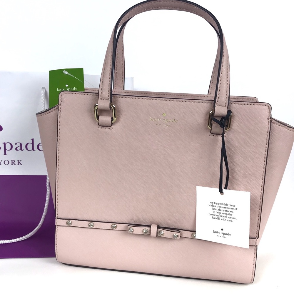 Kate Spade Laurel Way Jeweled Small Hadlee